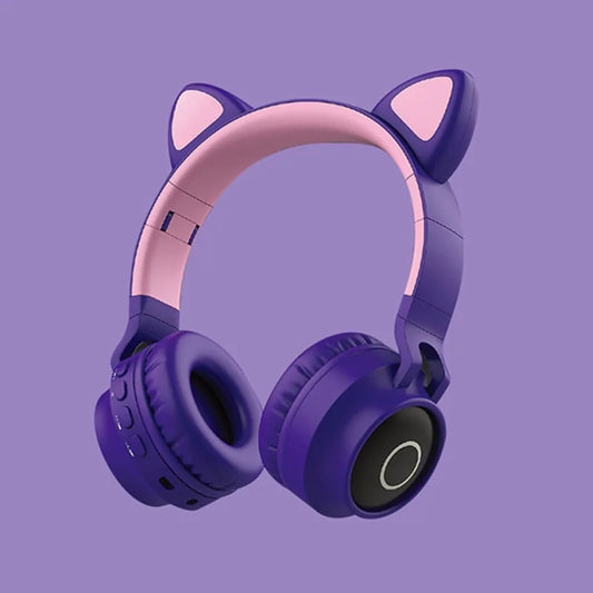 Cat Ear Bluetooth 5.0 Headphone Earphone