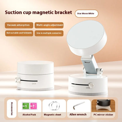 Multifunctional Vacuum Suction Magnetic Phone Holder